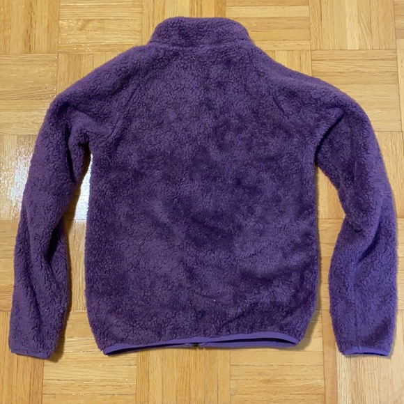 BENCH kids size 10-12 purple teddy bear sweater - Picture 3 of 3